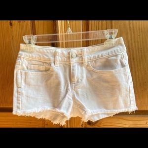 6/$20. Victoria Secrets Pink White Cutoff Denim Shorts